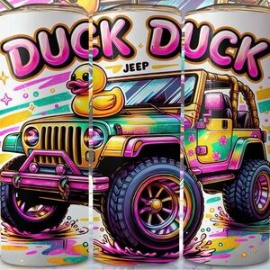 Duck Duck Jeep Tumbler